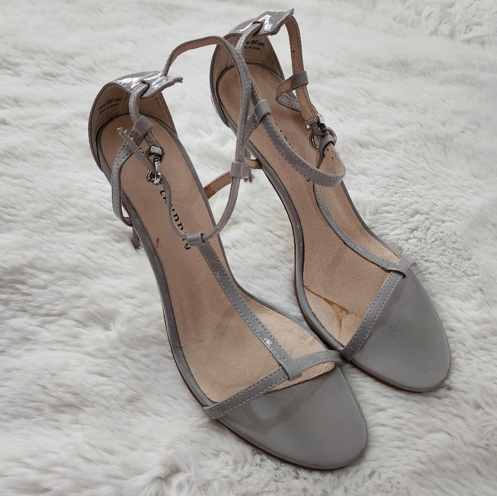 Chinese Laundry gray heels